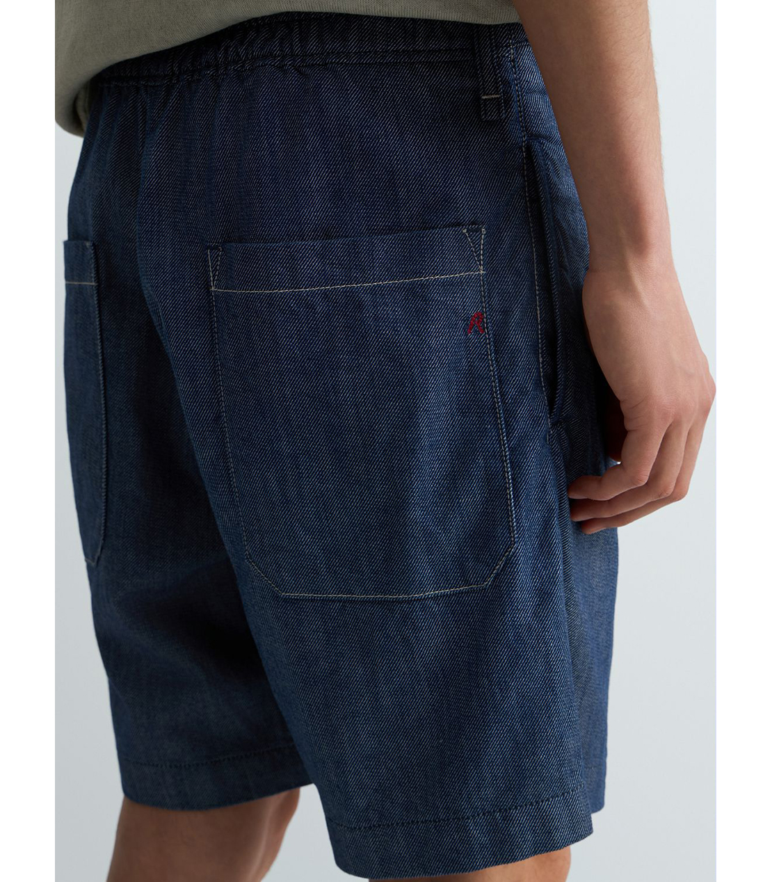 ライトデニムショーツ（セットアップ） 詳細画像 ダークブルー 5